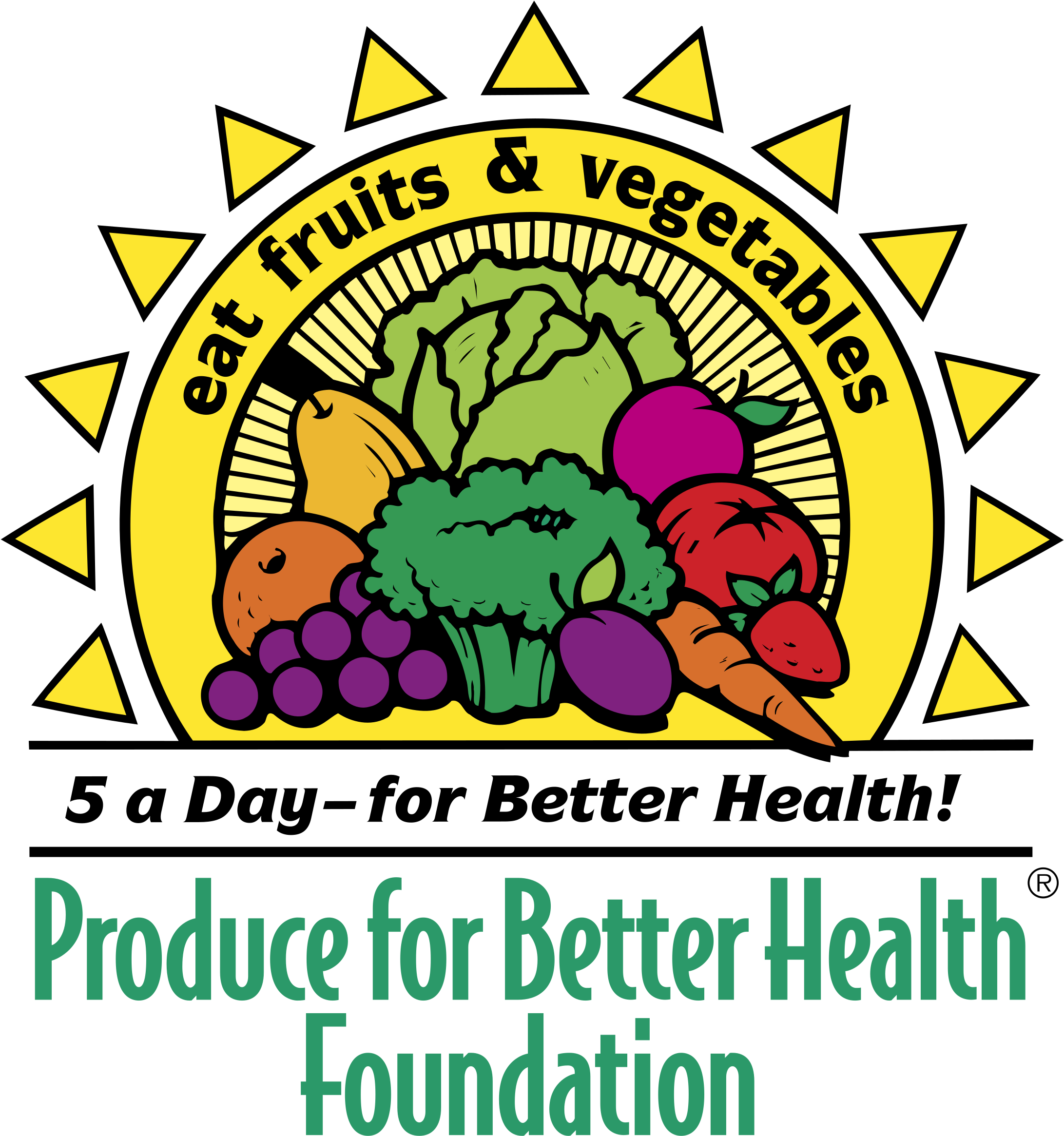 Eat 5 A Day Logo Png Transparent - 5 A Day (2400x2400), Png Download