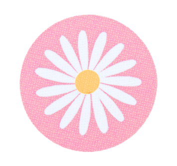 Coaster Daisy Pink - Τασια Αυτοκινητου Silver Black (587x587), Png Download