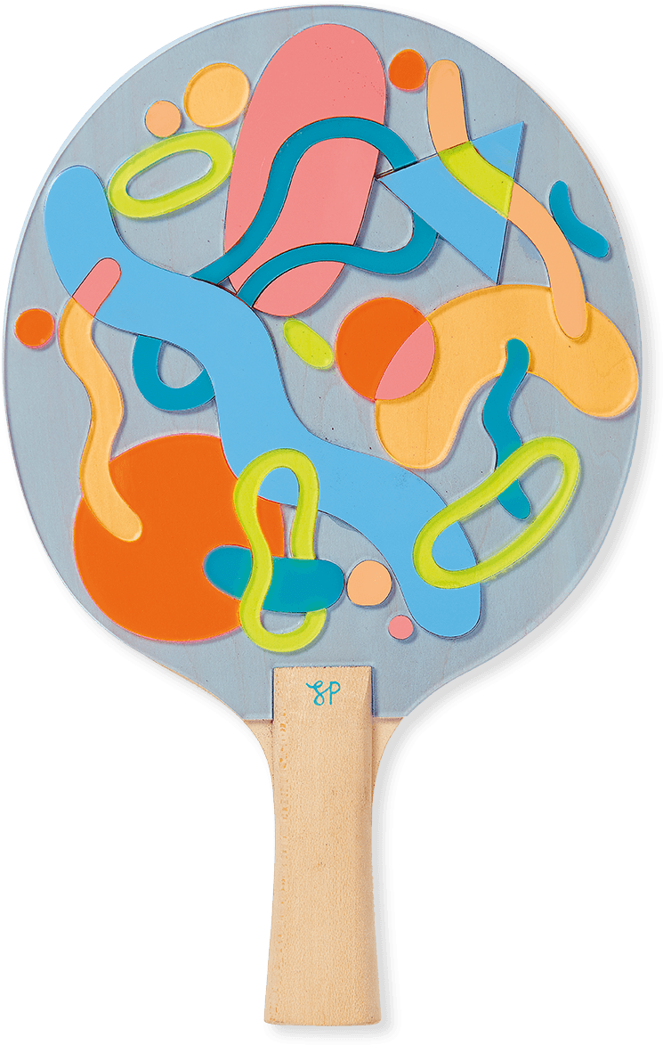 Saskia Pomeroy - Ping Pong (828x1283), Png Download