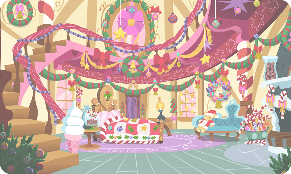 Background, Gameloft, No Pony, Safe, Sugarcube Corner - Child Carousel (954x572), Png Download