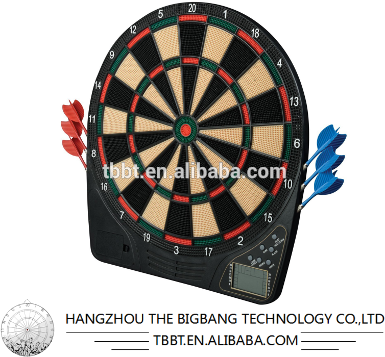 China Lcd Dartboard, China Lcd Dartboard Manufacturers - Ruleta De Dardos (761x701), Png Download