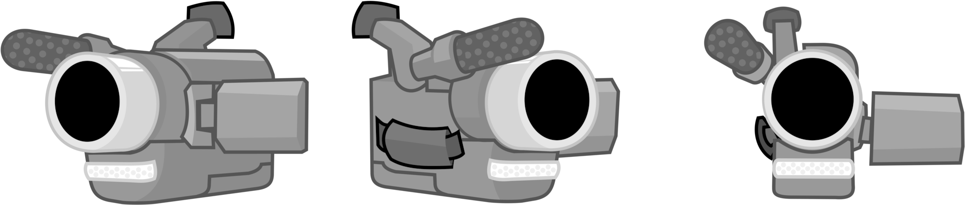 Camera - Gun Barrel (2000x425), Png Download