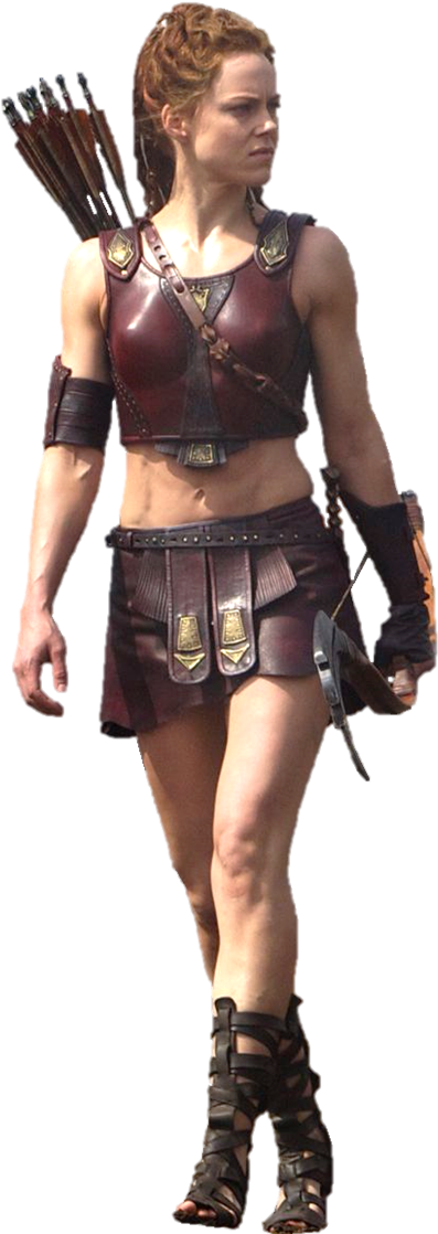 Hercules Png - Woman Warrior (444x1125), Png Download