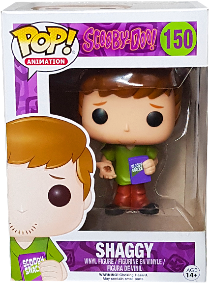 Shaggy Pop Vinyl Figure - Acooby Doo Dunko Pip (600x600), Png Download
