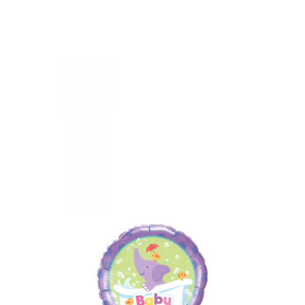 Baby Shower Elephant Table Design - Pony (600x600), Png Download