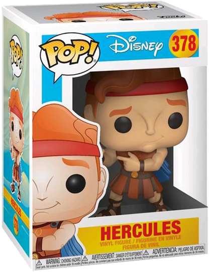Hercules Pop Vinyl Figure - Hercules Funko Pops (600x600), Png Download