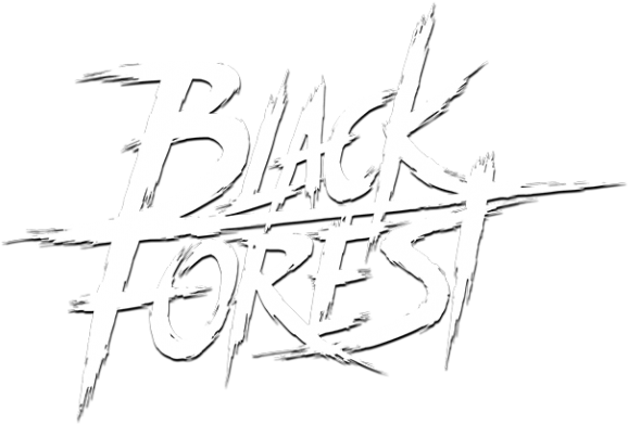 Black Forest Logo - Calligraphy (728x598), Png Download