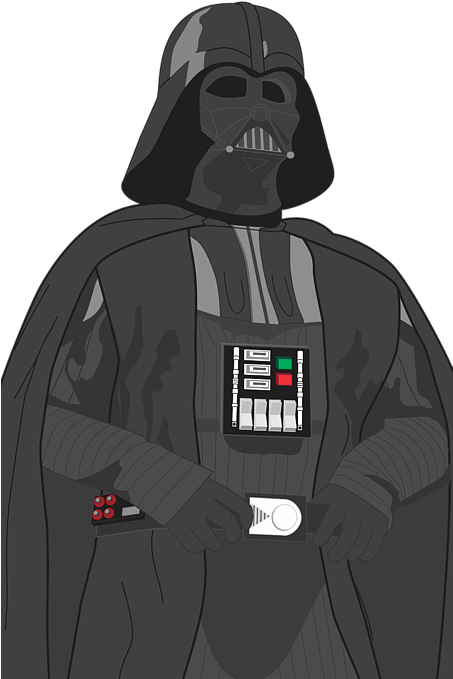 Click And Drag To Re-position The Image, If Desired - Darth Vader (452x700), Png Download