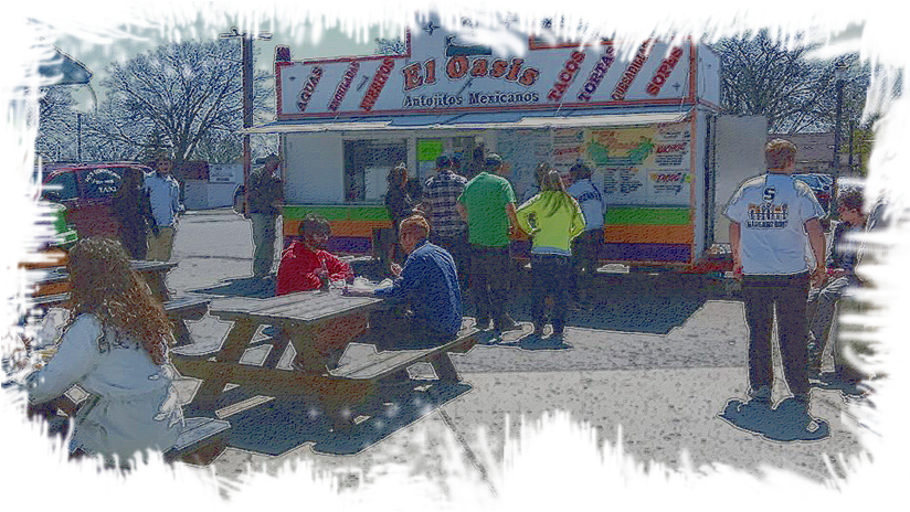 El Oasis - Antojitos Mexicanos - - Christmas Tree (1024x557), Png Download