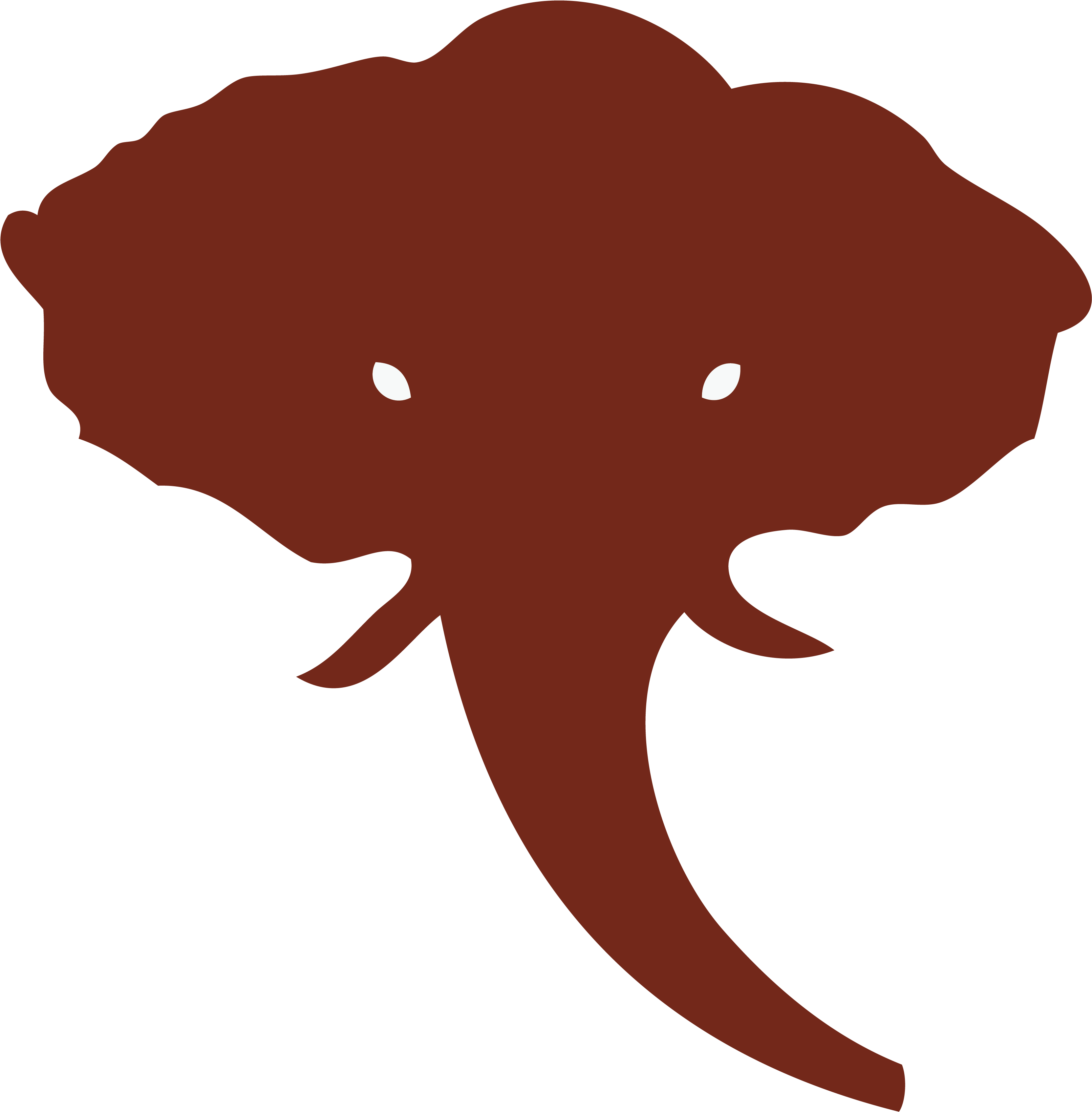 Logo Elefante 01 01 Logo Elefante 02 01 (3629x3662), Png Download
