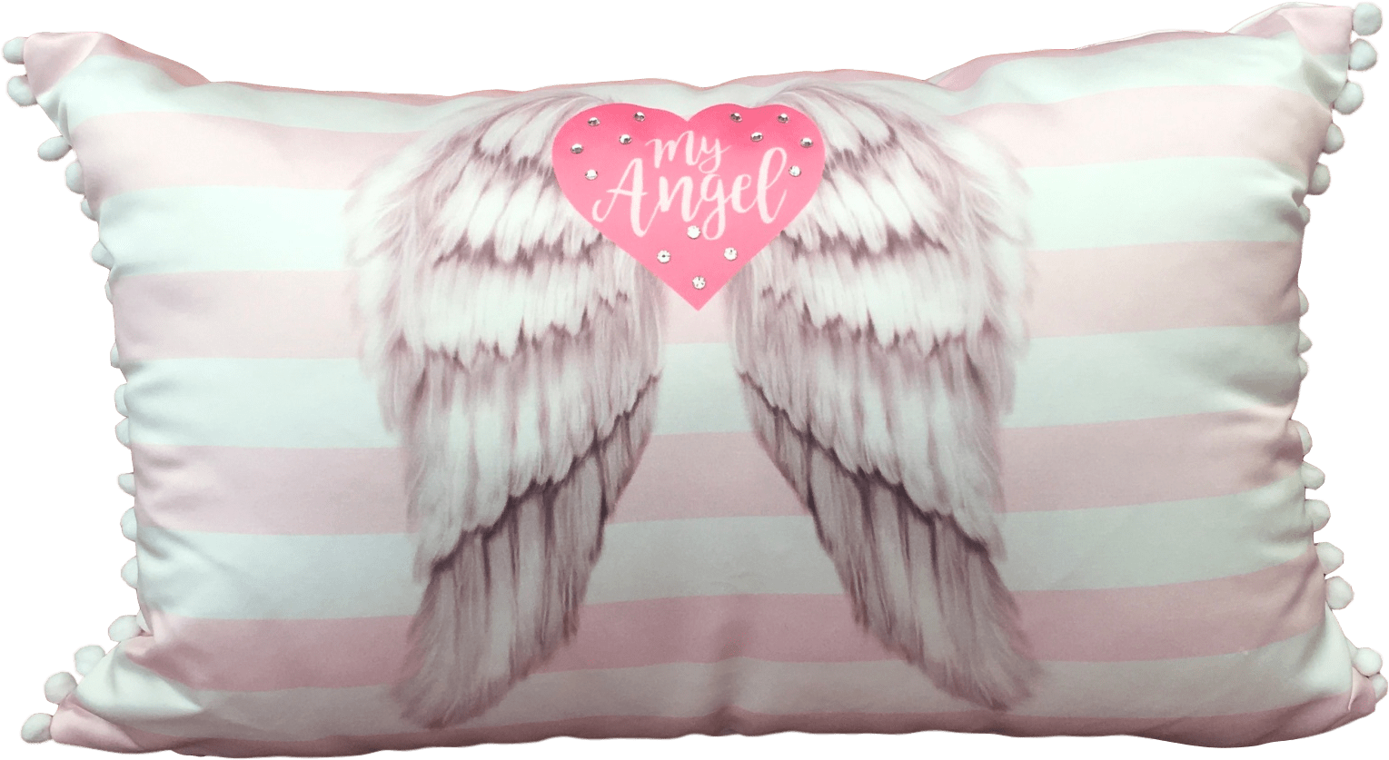 Cojin Alas De Angel Rectangular Bolitas Pe127 - Angel Wings (1774x2364), Png Download