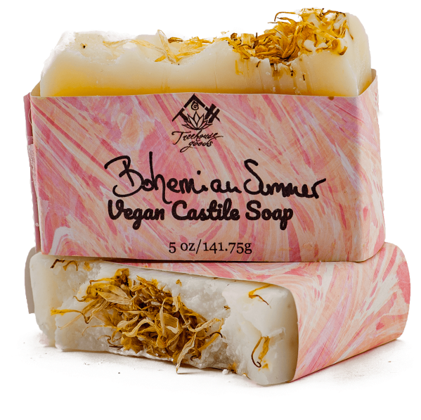 Bohemian Summer Soap / Shampoo Bar - Parmigiano-reggiano (600x609), Png Download
