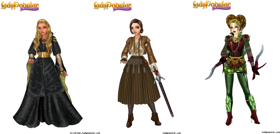 Picture - Lady Popular (1031x486), Png Download