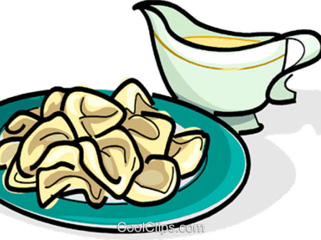 Dumpling Clipart Russian Food (640x480), Png Download
