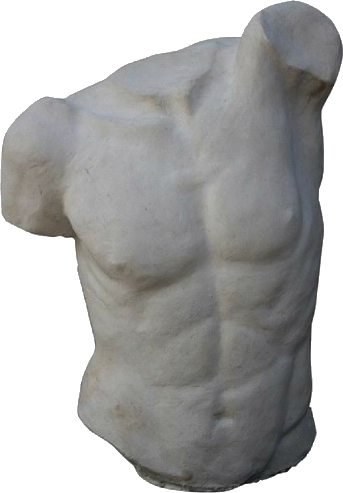 Broken Statue / Polyvore - Plaster Sculpture (1569x2048), Png Download