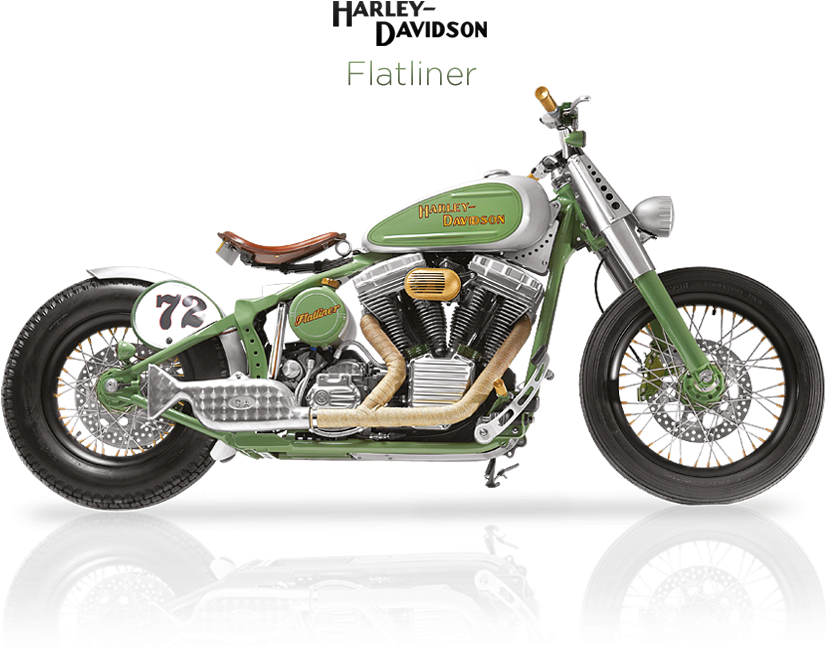 Previous Image - Shaw Harley Davidson Custom Bikes (940x688), Png Download