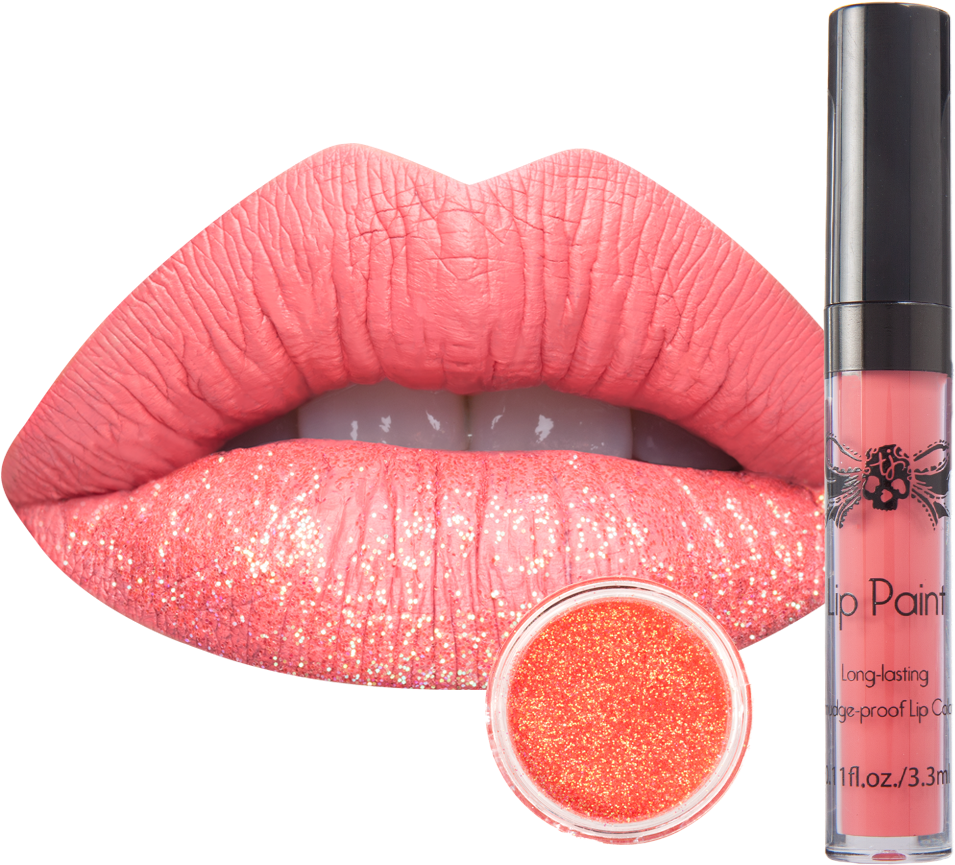False Tattoo Junkee Summer Love Lip Kit - Lip Gloss (1000x1000), Png Download