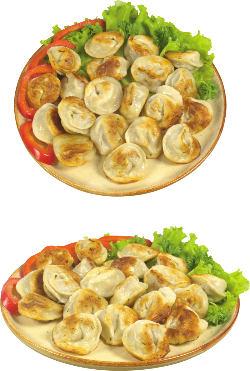 Dumplings Png, Download Png Image With Transparent - Pelmeni Fried (800x1183), Png Download
