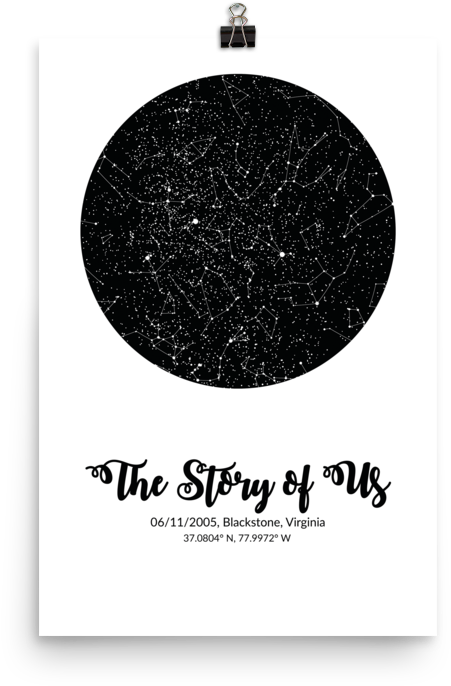 Starry Nights - Glitter (1000x1000), Png Download