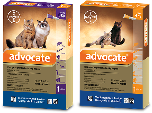 Advocate® Gatos - Pipeta Advocate Gatos (685x520), Png Download