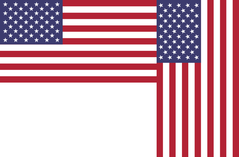 American Flag Vertical (763x500), Png Download