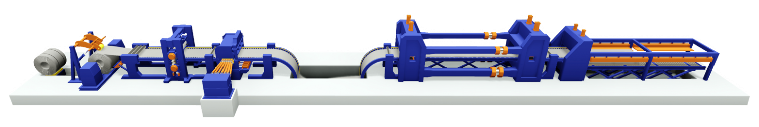 Temper Stretch Cut To Length - Machine (1500x336), Png Download