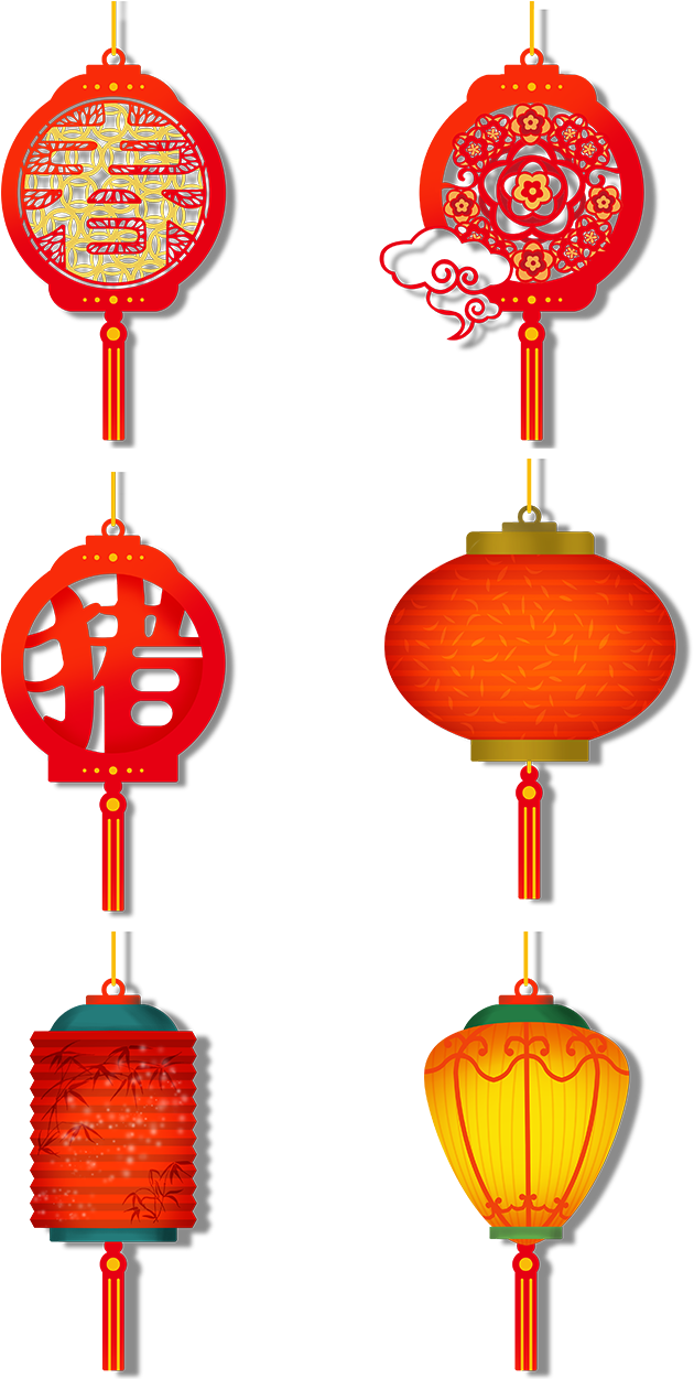 Red Lantern Spring Festival 2019 Png And Psd - Lantern (1024x1369), Png Download