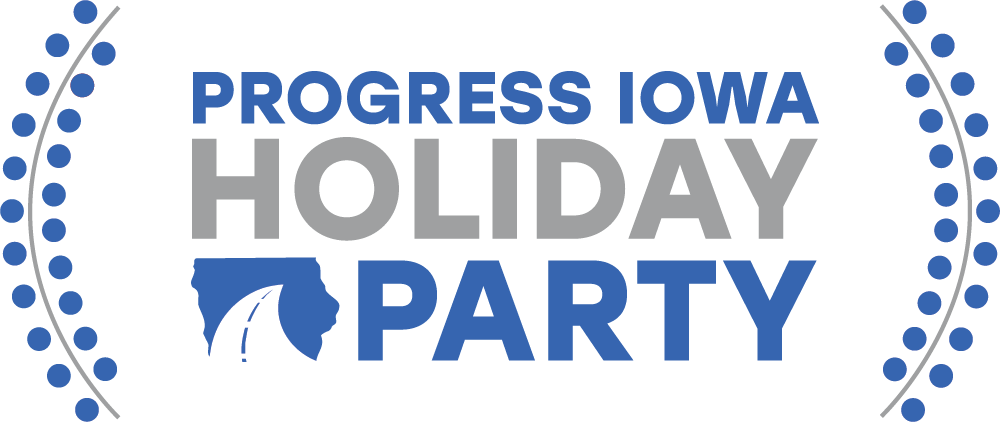 Progress Iowa's Sixth Annual Holiday Party - Graphic Design (1000x422), Png Download
