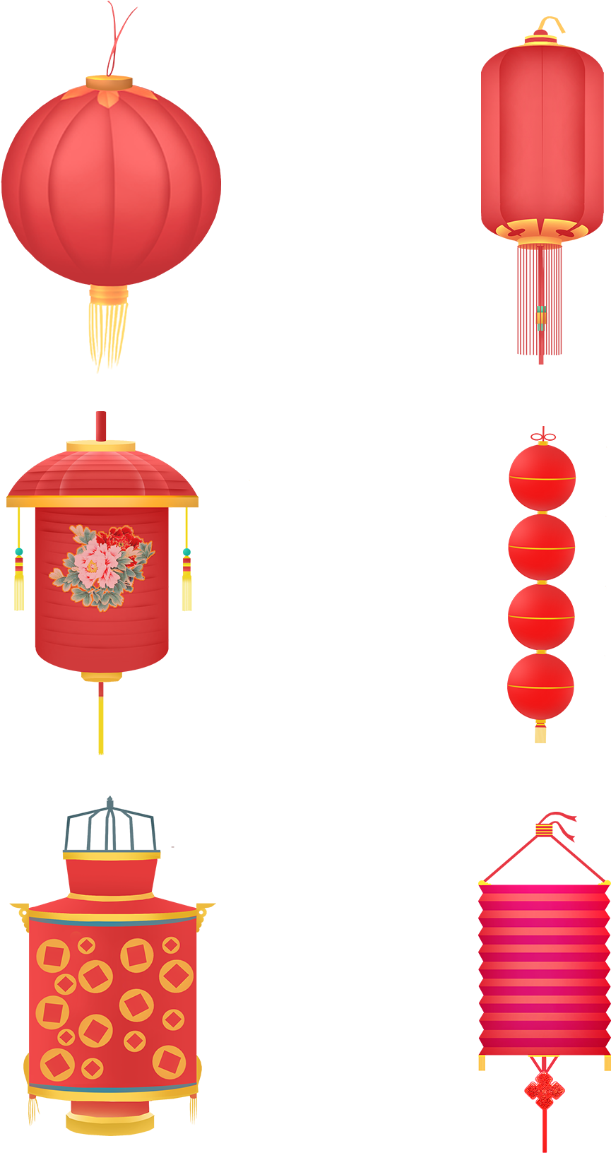 Hd Chinese Tradition Red Commercial Png And Psd - Lantern (1369x1920), Png Download