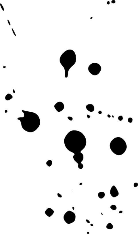 Free Png Download Gotas De Tinta Png Images Background - Splat Ink Png (480x813), Png Download