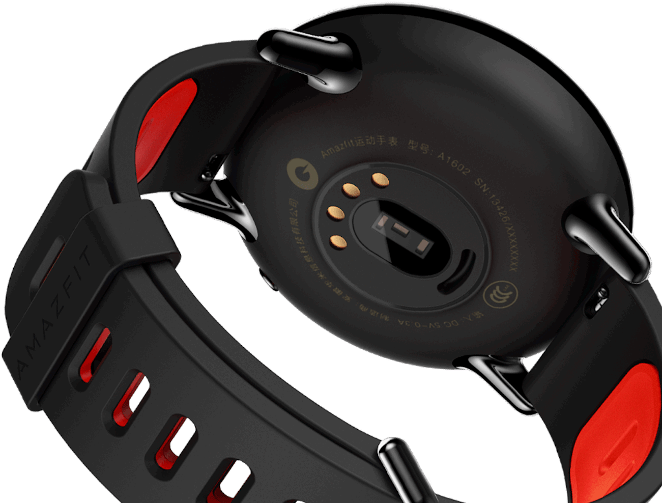 Amazfit Pace Gps Smartwatch - Small Smartwatch Gps (1300x1002), Png Download