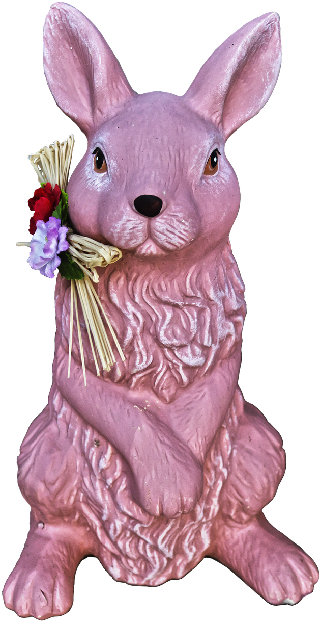 Bunny,rabbit Ears,sculpture,deco, (705x1280), Png Download