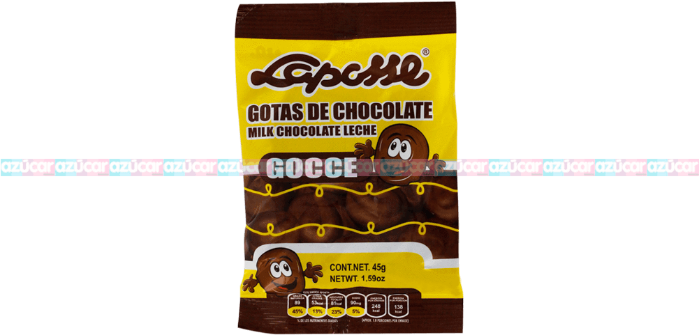 Laposse Gotas Chocolate 3/12 Laposse - Chocolate (1000x1000), Png Download