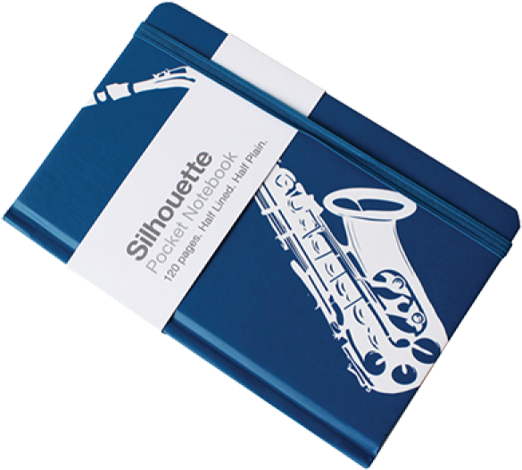 Saxoophone Notebook-600x600 - Piccolo Clarinet (600x600), Png Download