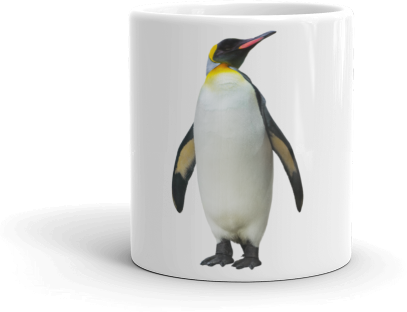 Emperor-penguin Mug - King Penguin (1000x1000), Png Download