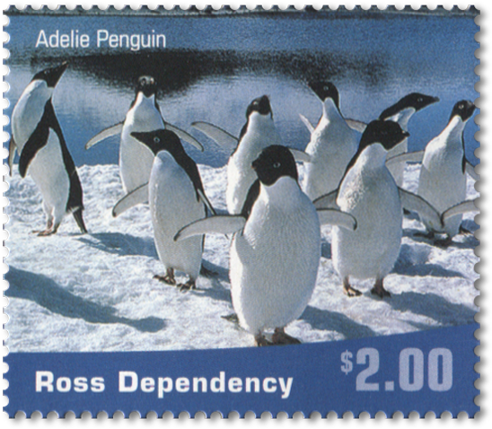 Single Stamp - Emperor Penguin Stamps (600x600), Png Download