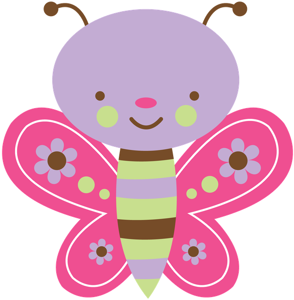 Borboleta Png, Festa Tema Jardim, Borboletas Para Pintar, (650x650), Png Download