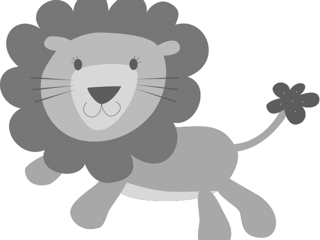 Claws Clipart Lion's Paw - Baby Lion Clip Art (640x480), Png Download