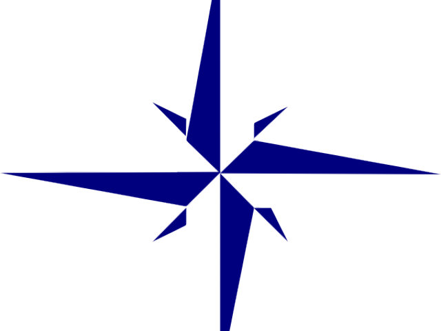Compass Clipart Nautical Star (640x480), Png Download