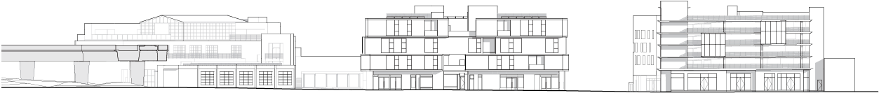 From The Architecture To The Tenants, Platform Celebrates - Sketch (1265x404), Png Download