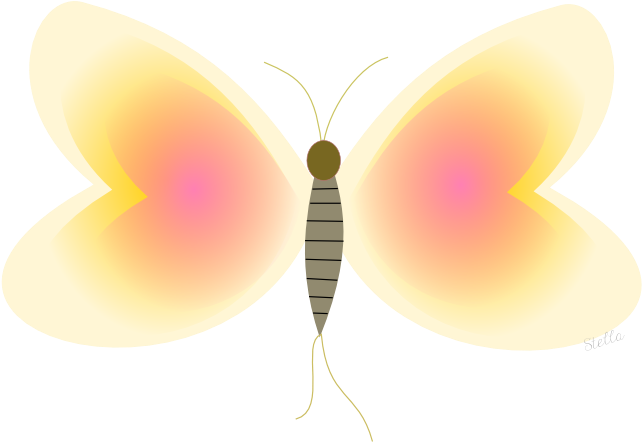 Você Pode Gostar Também, Destas Pngs - Butterfly (677x503), Png Download