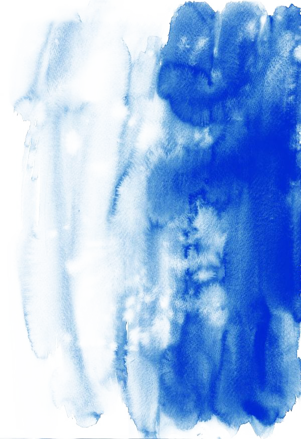 Painting Texture Creative Design - Hd Blue Watercolor Backgrounds (600x874), Png Download