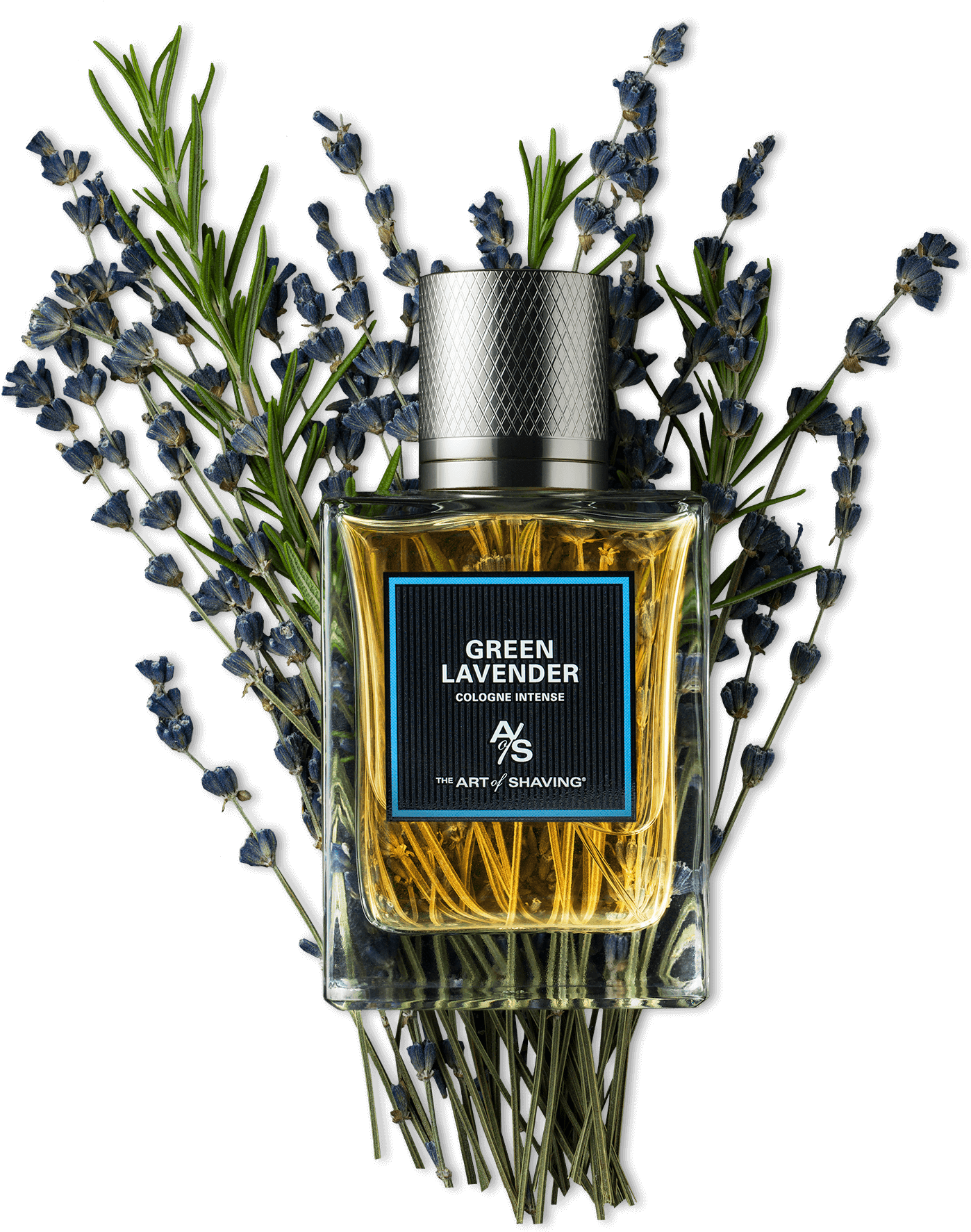 Green Lavender Visual - Perfume (2302x2172), Png Download