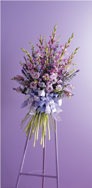 Lavender Standing Spray - Lavender Bouquet (600x600), Png Download
