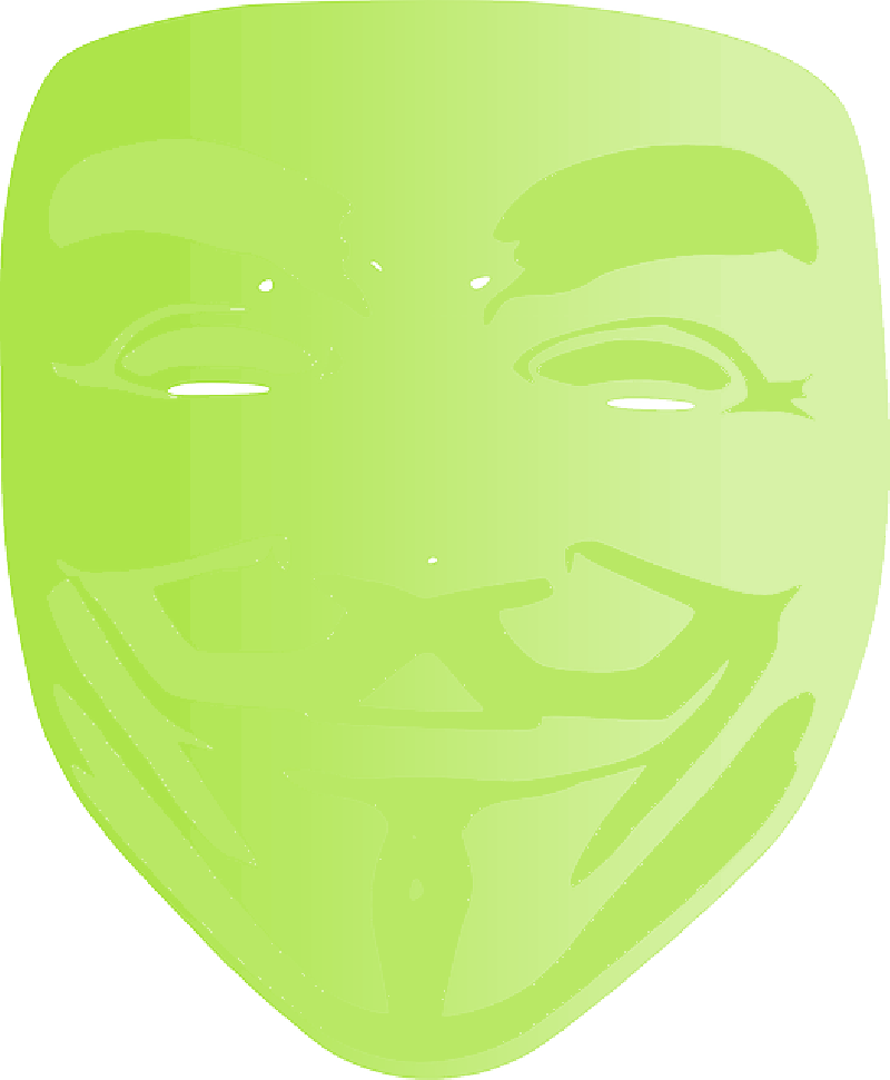 Anonymous Mask Free Png Transparent Images Free Download - Anonymous (800x971), Png Download