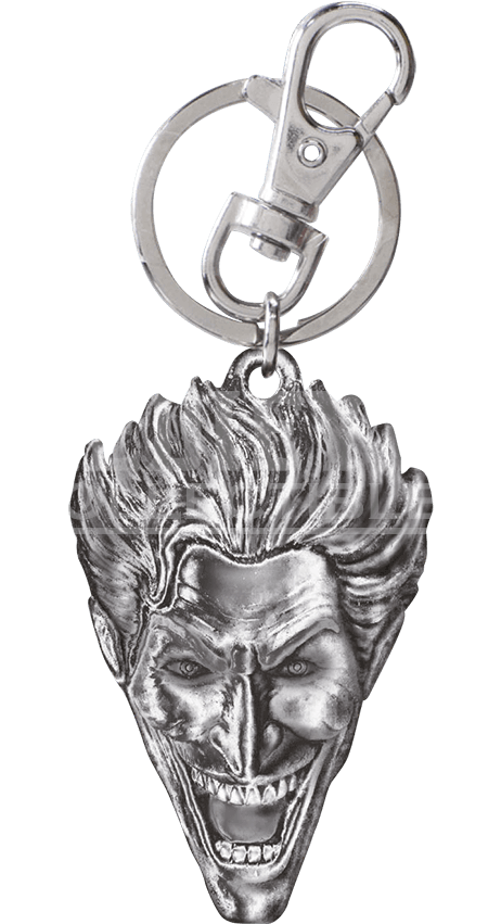Joker Face Keychain - Superman Logo Metal Color Keychain (850x850), Png Download