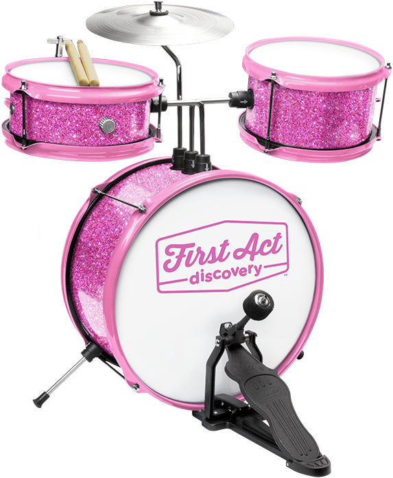 First Act Discovery Drum Set (587x800), Png Download