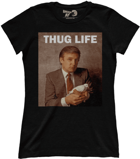 Trump Thug Life - Trump Thug Life Shirt (600x600), Png Download