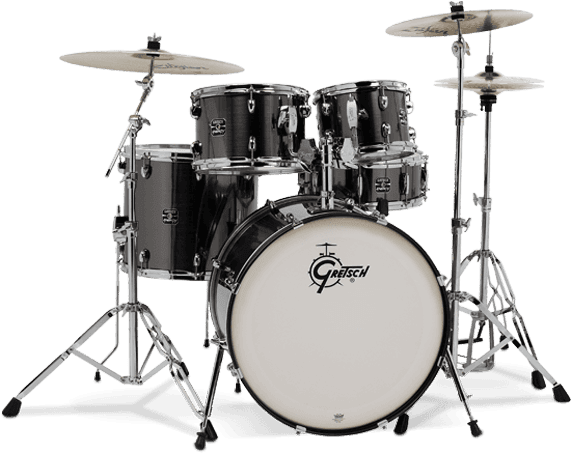 Gretsch Energy Drum Set Brushed Silver - Gretsch Energy Drums (768x580), Png Download