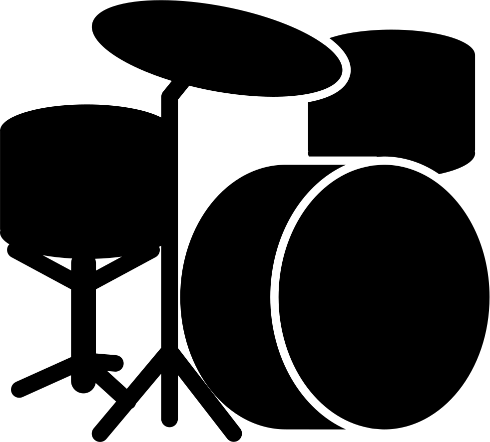 Drum Set Comments - Drums Icon (981x886), Png Download